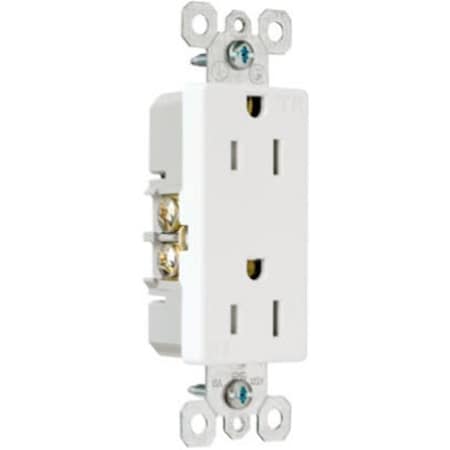 Nextgen 885TRWCC12 Tamper Resistant Receptacle; 15A; White NE834550